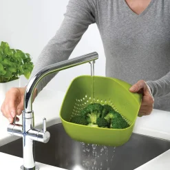 Karaca 40088 Square Colander - Grün Sieb Grün01 Online
