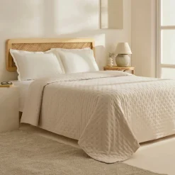 Karaca Breezy Bettüberwurf Beige 230x240 cm Beıge Best