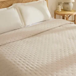 Karaca Breezy Bettüberwurf Beige 230x240 cm Beıge Best