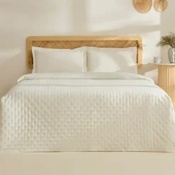 Karaca Breezy Bettüberwurf 160x240 cm Ecru New
