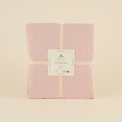Karaca Breezy Bettüberwurf Puderrosa 230x240 Cm Puder Rosa Online
