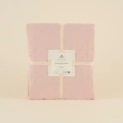 Karaca Breezy Bettüberwurf Puderrosa 230x240 Cm Puder Rosa Online