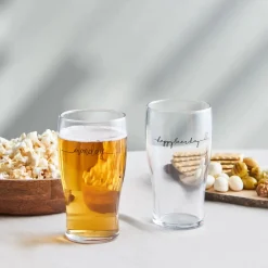 Karaca Eloy Bierglas-Set 2 Stück, 454 ml Farblös Clearance