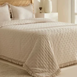 Karaca Fiona Bettüberwurf-Set Beige Cm + 2 (5230x240 0x70 Cm) Beıge Clearance