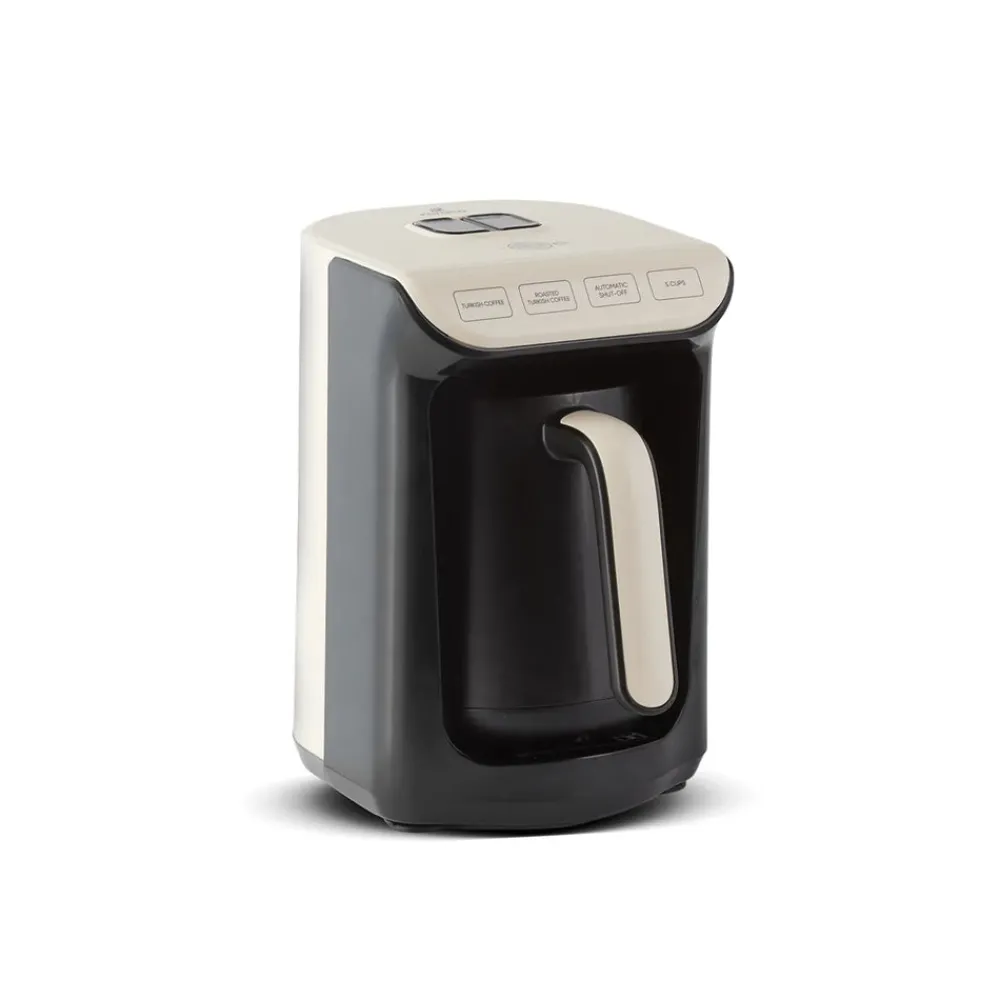 Karaca Hatır Köz Turkish Coffee Machine mit Röstfunktion Creme Weıche Creme Sale