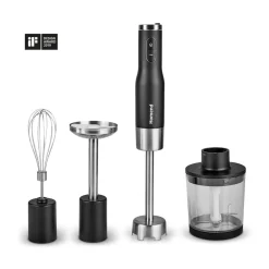 Karaca Homend Artfood 1925h Stabmixer-Set Schwarz Siyah Discount