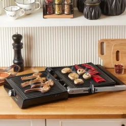 Karaca Homend Grilliant 1356H -Gehäuse mit Gusseisenplatten Sandwich- und Grillmaschine Inox Online
