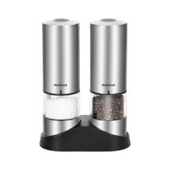 Karaca Homend Grindgo 6003 2-teiliges Wiederaufladbares Gewürzmühlen-Set, Inox Sale