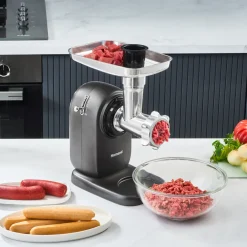 Karaca Homend Meatbox 3101H Edelstahl-Fleischwolf Antrasit Clearance