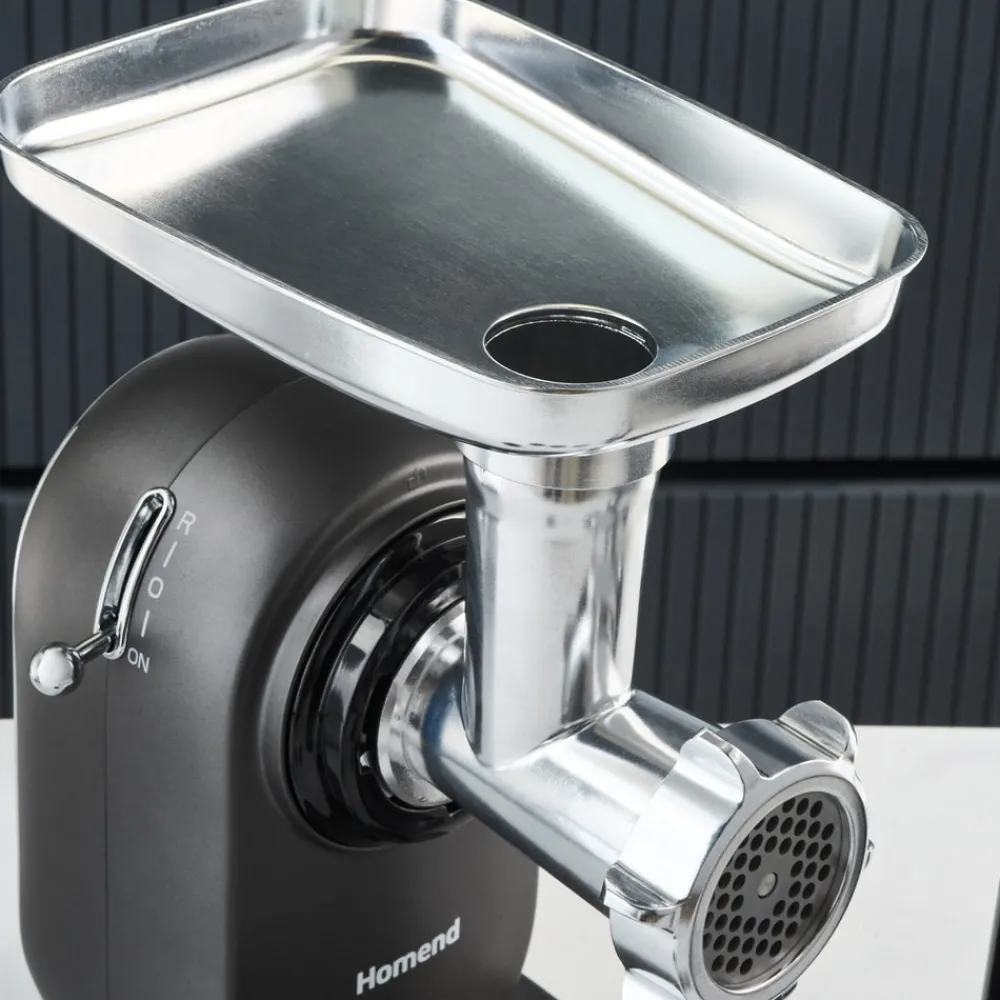 Karaca Homend Meatbox 3101H Edelstahl-Fleischwolf Antrasit Clearance