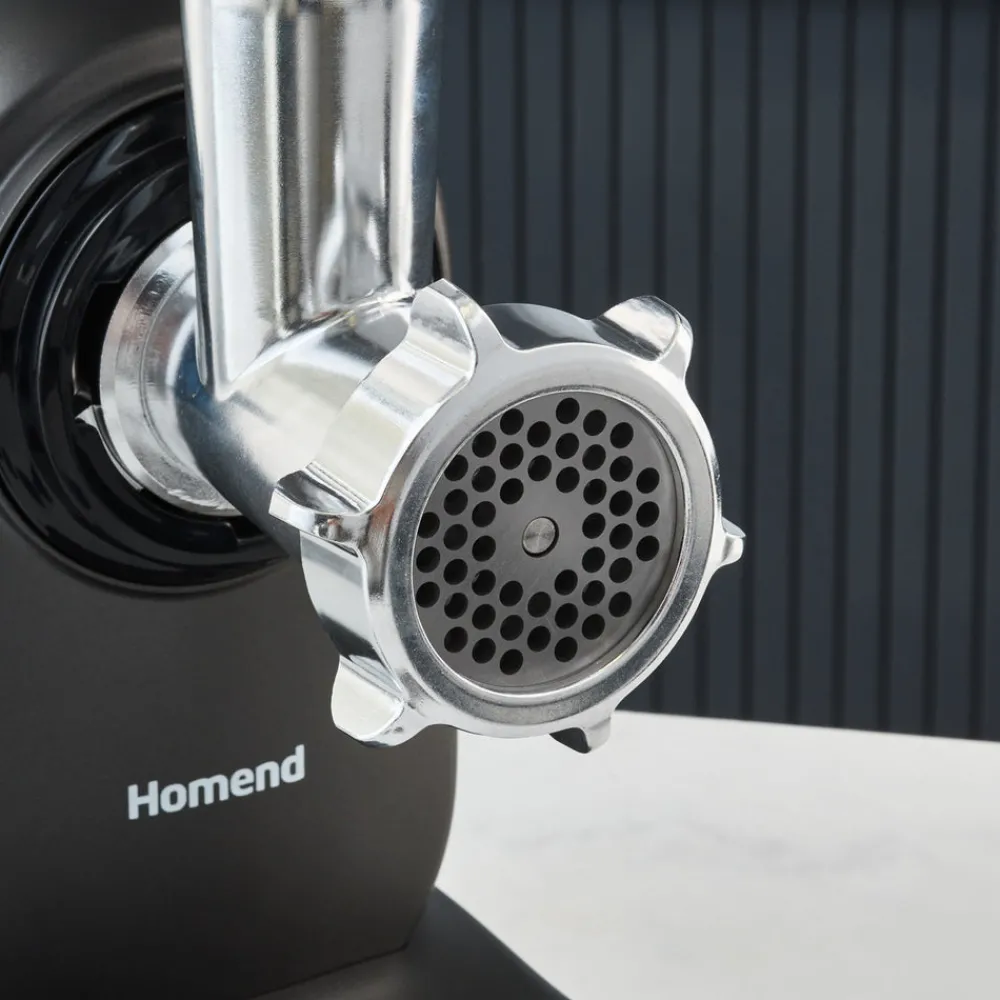 Karaca Homend Meatbox 3101H Edelstahl-Fleischwolf Antrasit Clearance