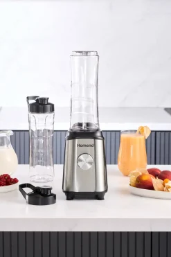 Karaca Homend Mixfresh 7010EU Personal Smoothie Blender Edelstahl 350W Clearance