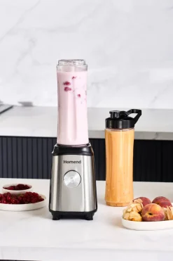 Karaca Homend Mixfresh 7010EU Personal Smoothie Blender Edelstahl 350W Clearance