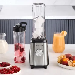 Karaca Homend Mixfresh 7010EU Personal Smoothie Blender Edelstahl 350W Clearance