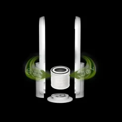 Karaca Homend O-zone 9008H Cool+ Heatwave Luftreiniger 35W Weiß Weıß01 Best