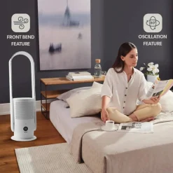 Karaca Homend O-zone 9008H Cool+ Heatwave Luftreiniger 35W Weiß Weıß01 Best