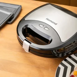 Karaca Homend Toastbuster 1322H Sandwichmaker Schwarz Schwarz01 Clearance