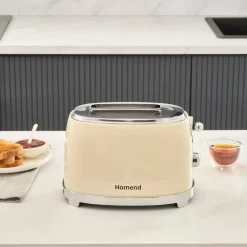 Karaca Homend Vintage Breadfast 1527H Toaster Creme Krem Outlet