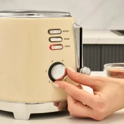 Karaca Homend Vintage Breadfast 1527H Toaster Creme Krem Outlet