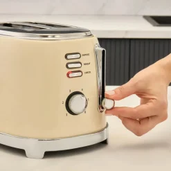 Karaca Homend Vintage Breadfast 1527H Toaster Creme Krem Outlet