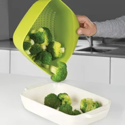 Karaca Joseph Joseph 40092 Square Colander - Sieb Weiß Weıß01 Clearance