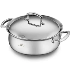 Karaca Jumbo Flame 4-teiliges Topf-Set SILBER03 Sale