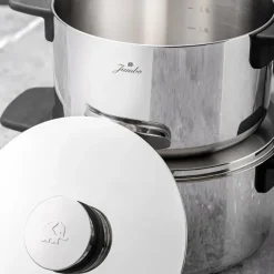 Karaca Jumbo Infinity 3PLY 8-teiliges Edelstahl-Kochgeschirrset mit Induktionsboden Outlet