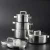 Karaca Jumbo Monaco 4-Teiliges Topf-Set Hot