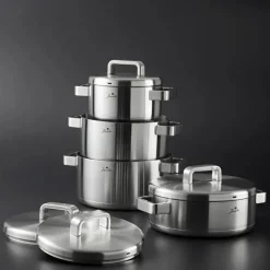 Karaca Jumbo Monaco 4-Teiliges Topf-Set Hot