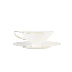 Karaca Jumbo Moon 64-teiliges Tafelservice für 12 Personen Gold Hot