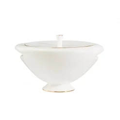 Karaca Jumbo Moon 64-teiliges Tafelservice für 12 Personen Gold Hot