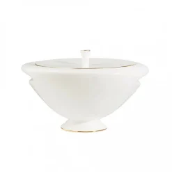 Karaca Jumbo Moon 64-teiliges Tafelservice für 12 Personen Gold Hot