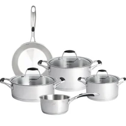Karaca Jumbo Stella Edelstahl 8-teiliges Topfset New