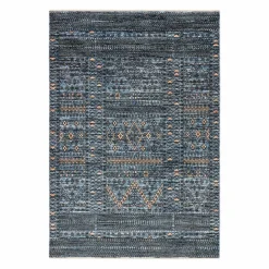 Karaca Kaşmir Halı 7/24 Alaca Exclusive Bergama Teppich 160x230 cm Blau01