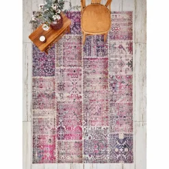 Karaca Kaşmir Halı 7/24 Alaca Kırkyama Rosa, 160x230 cm Multıfarben