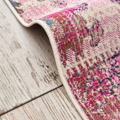 Karaca Kaşmir Halı 7/24 Alaca Kırkyama Rosa, 160x230 cm Multıfarben