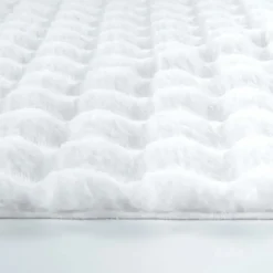 Karaca Kaşmir Halı 7/24 Cosy Premium Bubble Weiß Oval 80x150 cm Weıß01 Hot