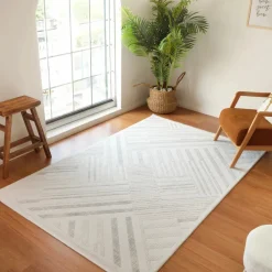 Karaca Kaşmir Halı 7/24 Elegante Lumina Grey 200x290 cm