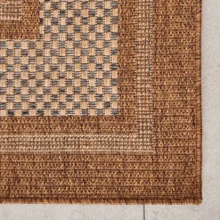 Karaca Kaşmir Halı 7/24 Gartenteppich Incekum 120 x 180 Braun01 Sale