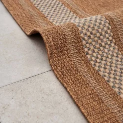 Karaca Kaşmir Halı 7/24 Gartenteppich Incekum 120 x 180 Braun01 Sale