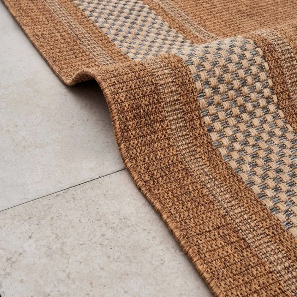 Karaca Kaşmir Halı 7/24 Gartenteppich Incekum 120 x 180 Braun01 Sale