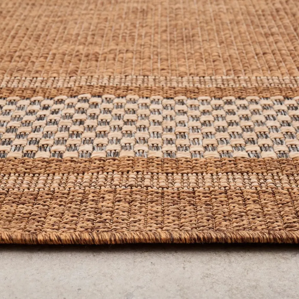 Karaca Kaşmir Halı 7/24 Gartenteppich Incekum 120 x 180 Braun01 Sale