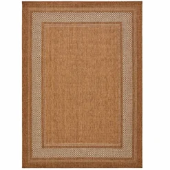 Karaca Kaşmir Halı 7/24 Gartenteppich Incekum 80 x 300 Braun01 Hot