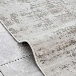 Karaca Kaşmir Halı 7/24 Luna Ametist Teppich 80x150 cm Grau02 Clearance