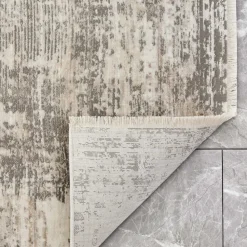 Karaca Kaşmir Halı 7/24 Luna Ametist Teppich 80x150 cm Grau02 Clearance