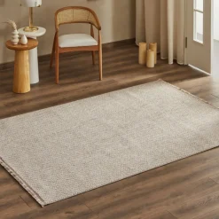 Karaca Kaşmir Halı 7/24 İskandinav Premium Linda Kaffeefarbe, 160x230cm Hellbraun Hot