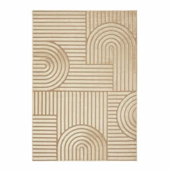 Karaca Kaşmir Halı 7/24 İskandinav Thor, Beige, 200x290 cm Beıge01 Best