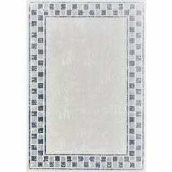 Karaca Kaşmir Halı Acrylic Nova Mira Teppich 80x300 cm Weıß Grau Outlet
