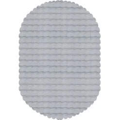 Karaca Kaşmir Halı Cosy Premium Bubble Hellgrau Oval, 100x150 cm Hellgrau01 Outlet