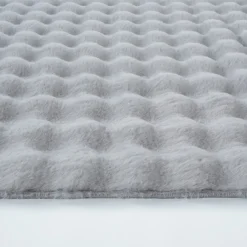 Karaca Kaşmir Halı Cosy Premium Bubble Hellgrau Oval, 100x150 cm Hellgrau01 Outlet
